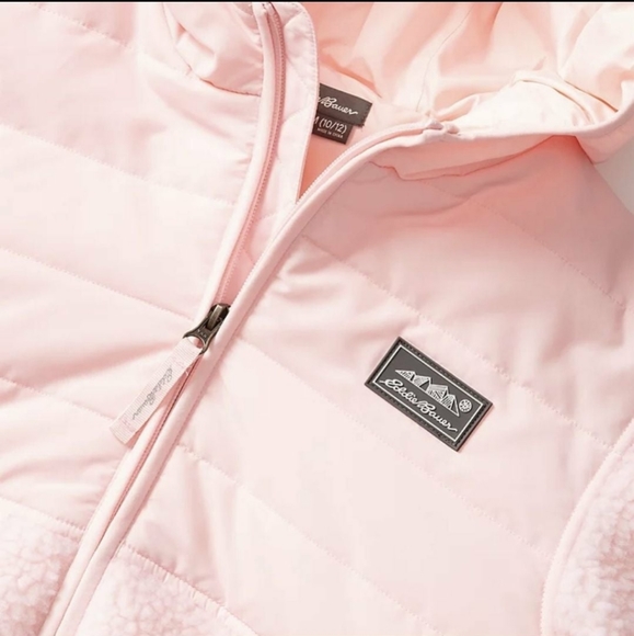 Eddie Bauer Girls Pink Sweater - Picture 3 of 5